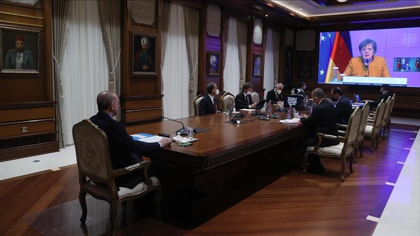 Erdogan et Merkel discutent les développements régionaux