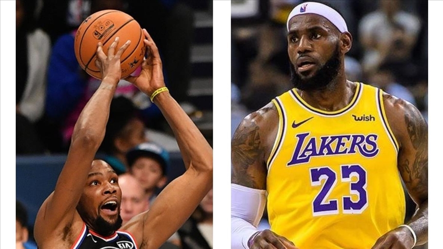 James, Durant select their 2021 NBA All-Star teams