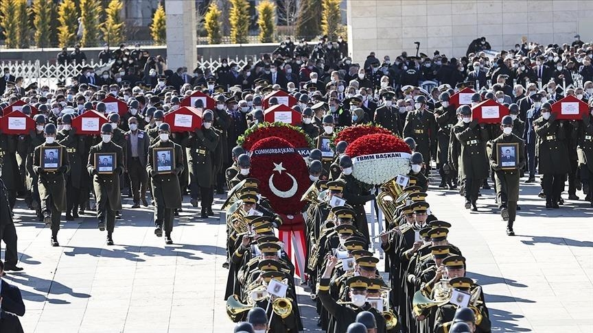 تونس تعزي تركيا في شهداء المروحية المنكوبة