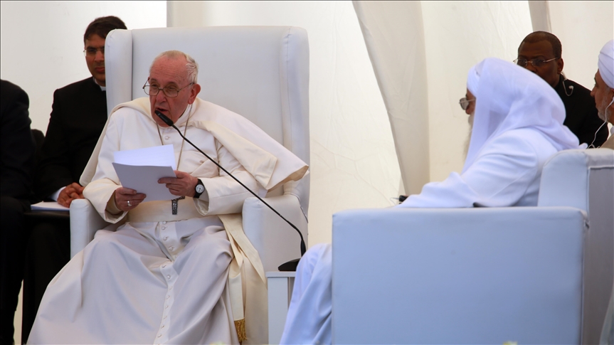 البابا فرنسيس يحيي أوّل قدّاس له في العراق