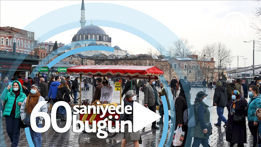 60 saniyede bugün (06 Mart 2021)