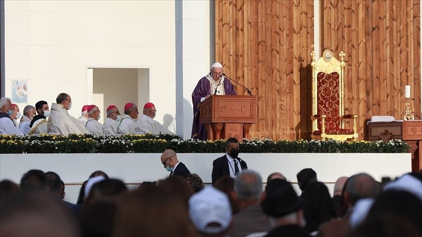Ирак: Папа Франциск отслужил мессу в Эрбиле