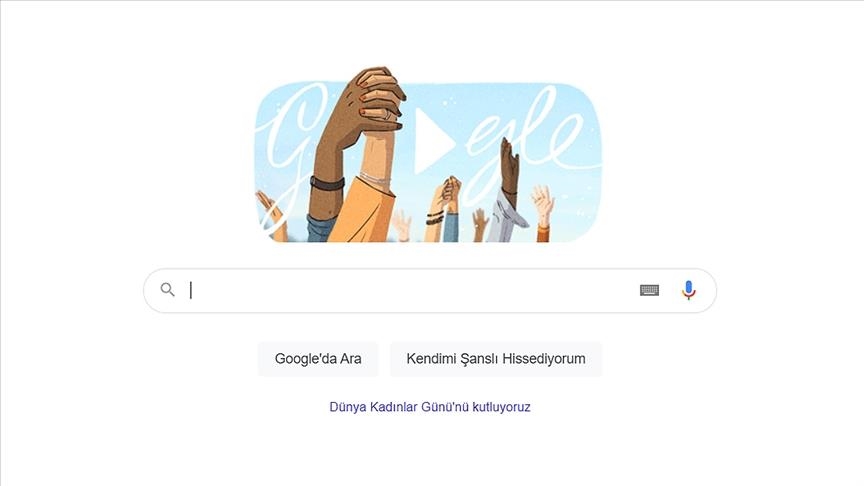 google doodle marks international women