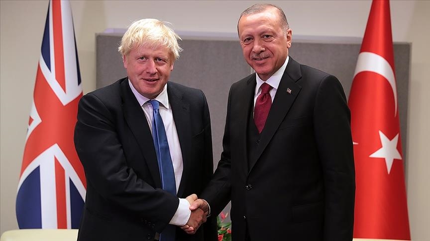 Turkish president, British premier speak over phone