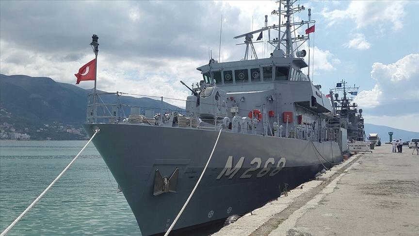 Turkish NATO ships arrive in Ukrainian port