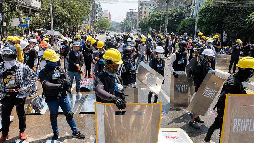 Japón e India están 'profundamente preocupados' por el golpe militar y sus secuelas en Myanmar