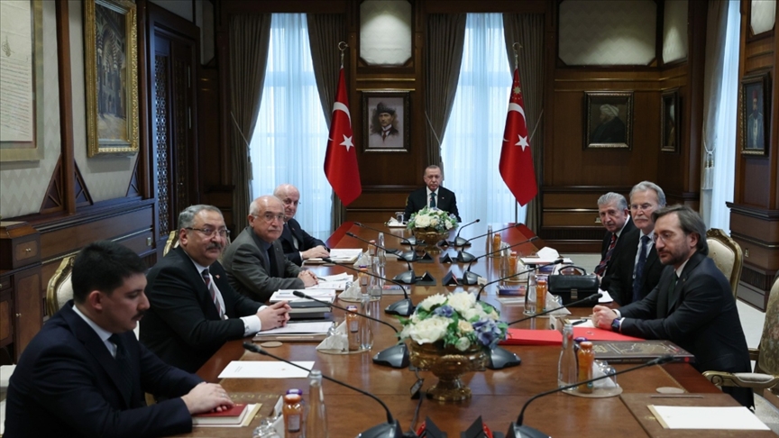 Cumhurbaşkanlığı Yüksek İstişare Kurulu Cumhurbaşkanı Erdoğan başkanlığında toplandı