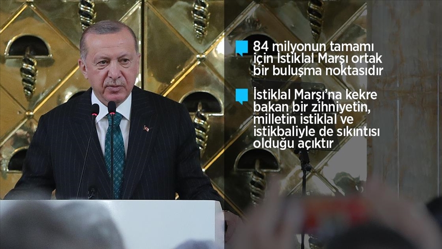 Cumhurbaşkanı Erdoğan: Ülkemize dayatılmaya çalışılan modern Sevrleri yırtıp atıyoruz