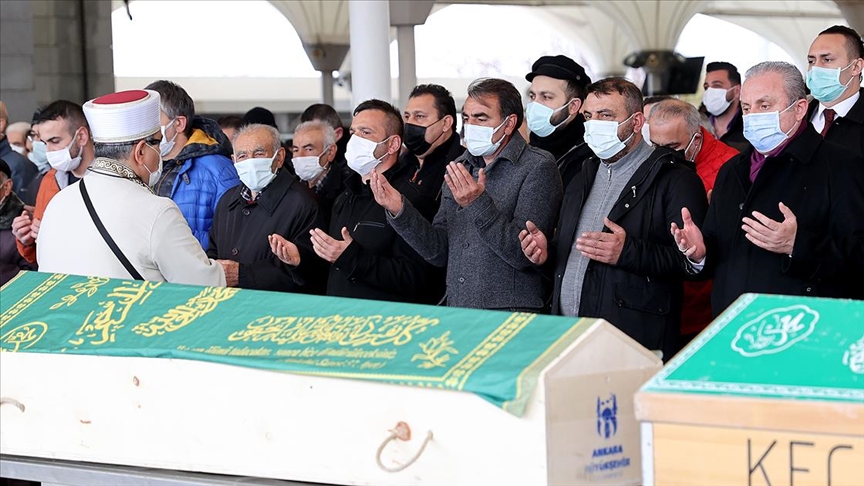 Vefat eden TSYD Ankara Şubesi Asbaşkanı Nihat Uçar, son yolculuğuna uğurlandı