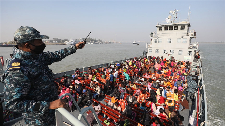 BM heyeti Bangladeş'in Arakanlı mültecileri yerleştirdiği adayı ziyaret edecek