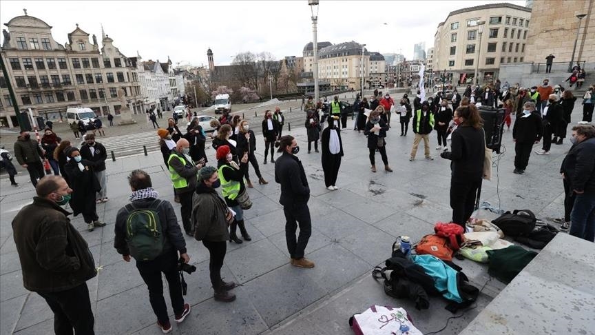 Belgians gather to demand action on climate change