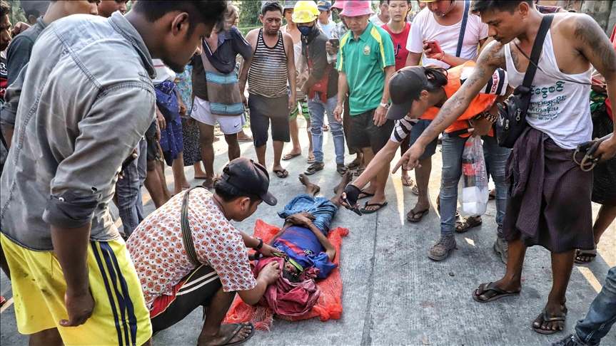 Rights groups: 183 people killed since Myanmar coup