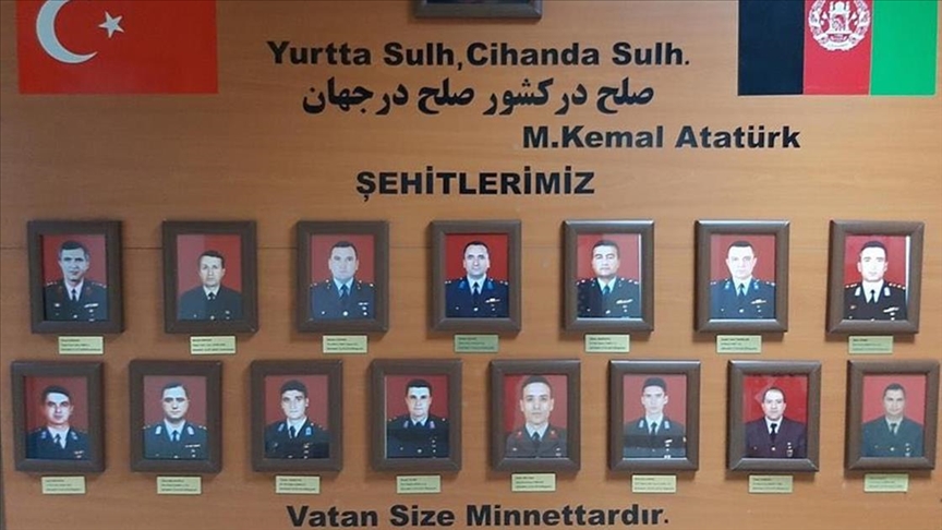 MSB, Afganistan'da 9 yıl önce helikopter kazasında şehit olan 12 askeri andı