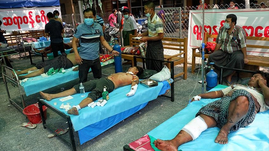 Asociación de Presos Políticos afirma que 202 personas han sido asesinadas en las protestas de Myanmar