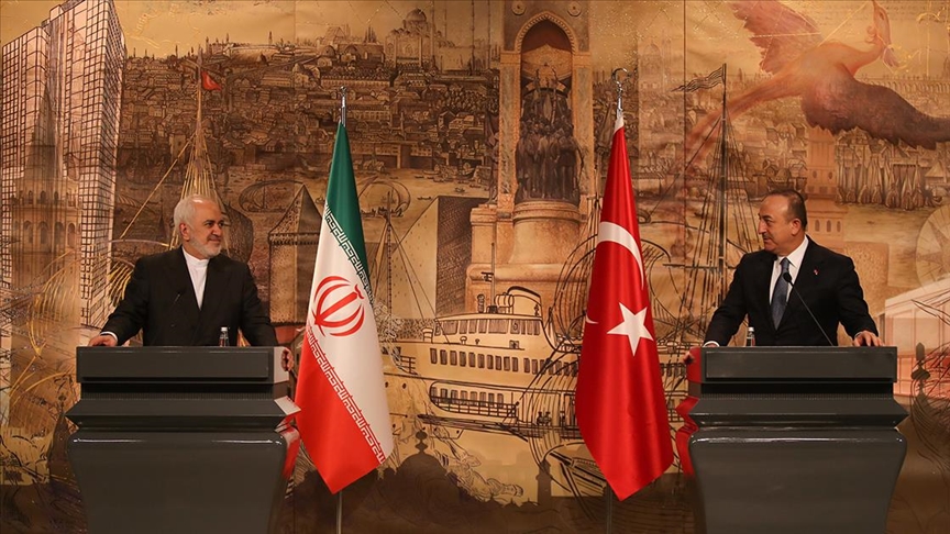 Çavuşoğlu ile görüşen İran Dışişleri Bakanı Zarif'ten bölge barışının sağlanmasında Türkiye-İran örneği: