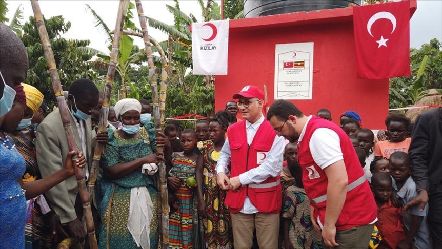 Turkish Red Crescent donates water facilities to Uganda