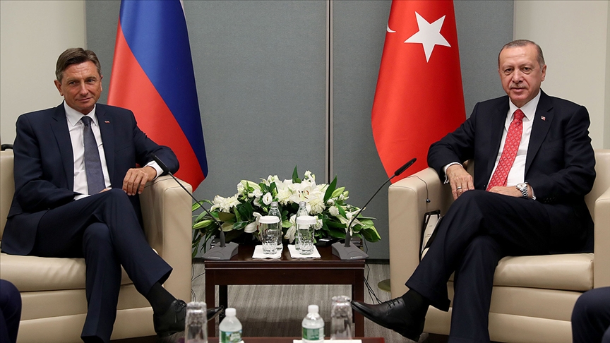 Cumhurbaşkanı Erdoğan, Slovenya Cumhurbaşkanı Pahor ile telefonda görüştü