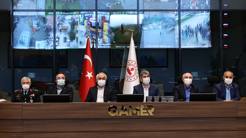 İçişleri Bakanlığı GAMER'de Nevruz etkinlikleri ve Kovid-19 tedbirleriyle ilgili denetimler değerlendirildi