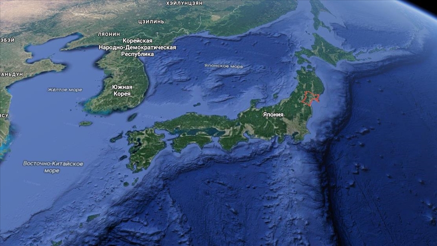 В Японии произошло землетрясение магнитудой 7,2