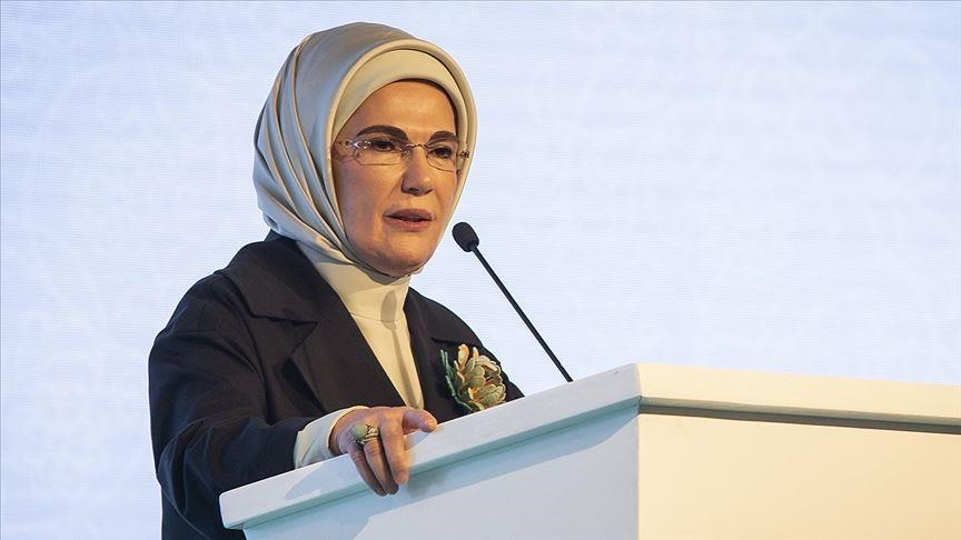 امینه اردوغان عید نوروز را تبریک گفت
