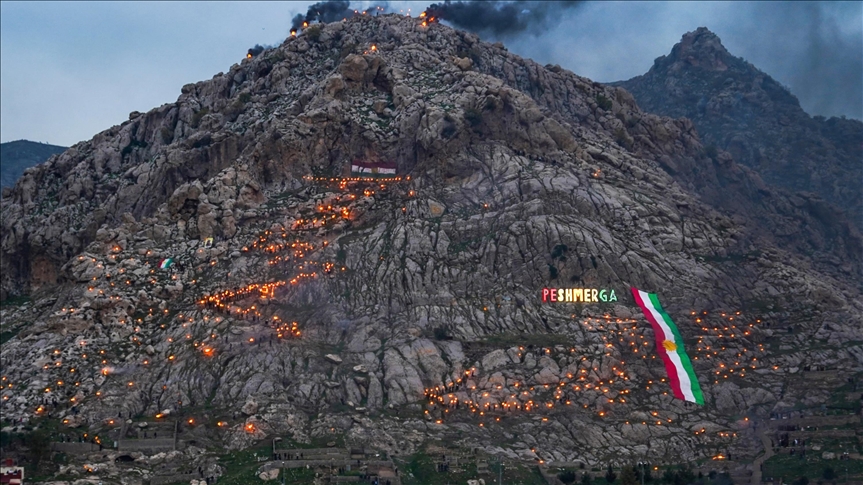 ئاگری نەورۆزی ئەمساڵ لە چیای ئاکرێ لە سێبەری پەتای کۆرۆنادا دەکرێتەوە