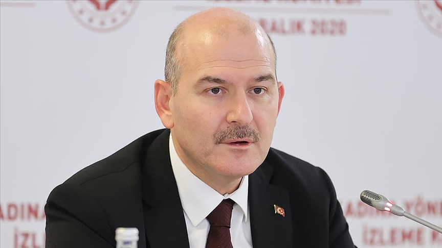 Bakan Soylu: 1 milyon kişi başına kadın cinayeti oranları dünyada 13, Avrupa'da 7, Türkiye'de 3,8 kişi