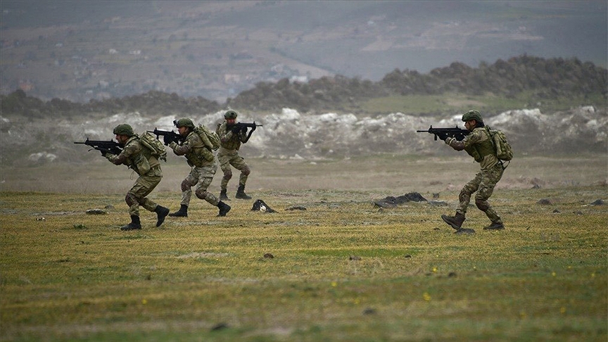 Fırat Kalkanı bölgesinde 10 terörist etkisiz hale getirildi