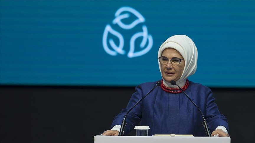 Emine Erdoğan'ın himayesindeki Sıfır Atık Projesi'ne UNDP Türkiye'den ödül