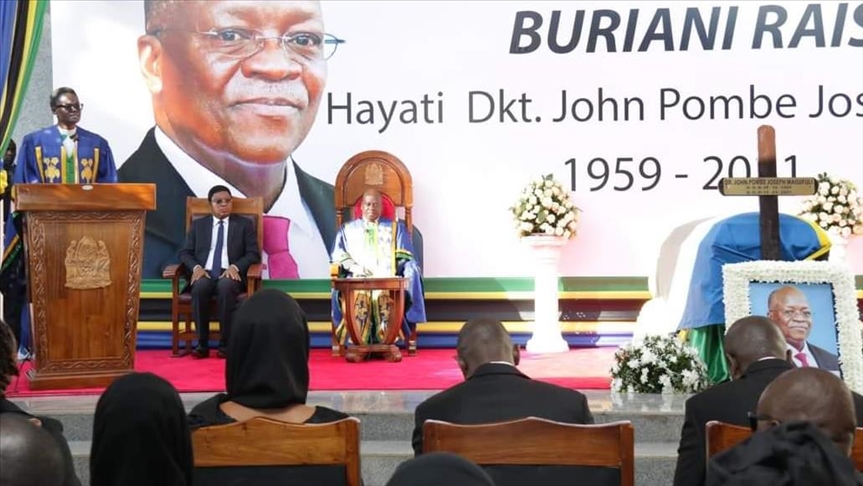 African leaders pay last respects to late Magufuli