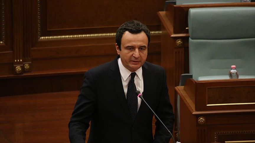 Albin Kurti elected premier of Kosovo for 2nd time