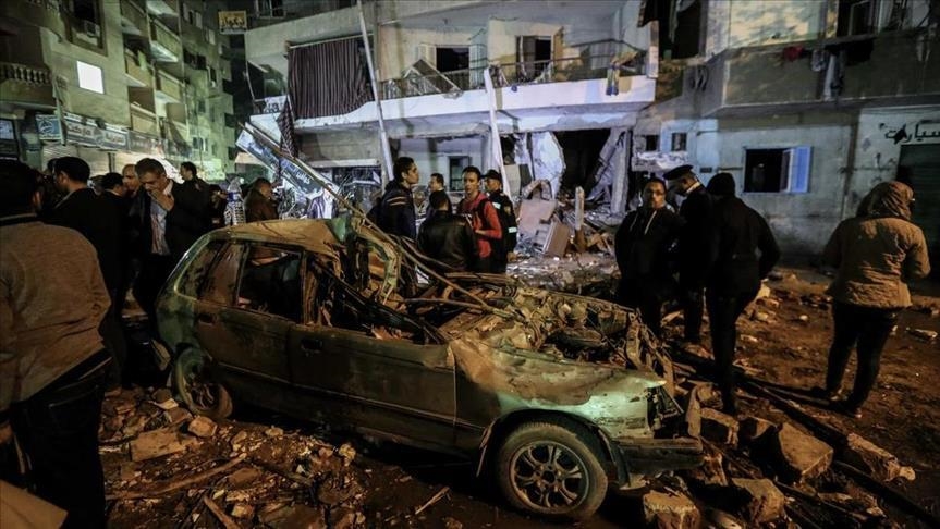 مصر.. انهيار منازل ومئذنة مسجد إثر عاصفة ترابية