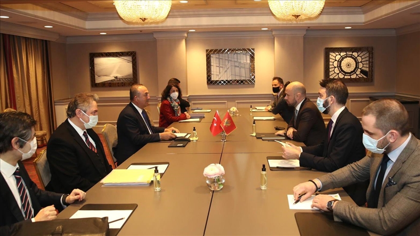 Top Turkey, Montenegro diplomats hold talks in Brussels