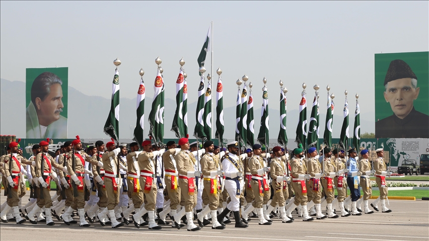 Pakistan Day military parade held in Islamabad