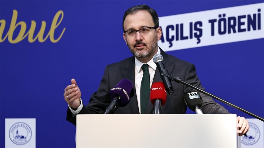 Bakan Kasapoğlu: Gençlik için hep birlikte Sayın Cumhurbaşkanımızın önderliğinde gayret gösteriyoruz