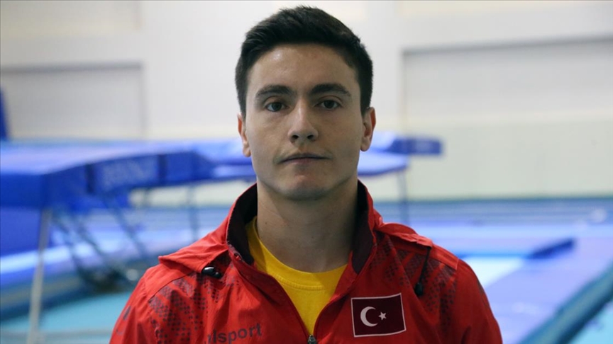 Milli cimnastikçi Gürkan Mutlu Avrupa Şampiyonası'nda 'zirveye zıplamak' istiyor