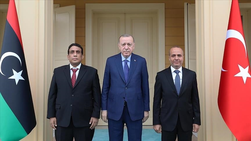 Turkish leader meets head of Libyan council in Istanbul