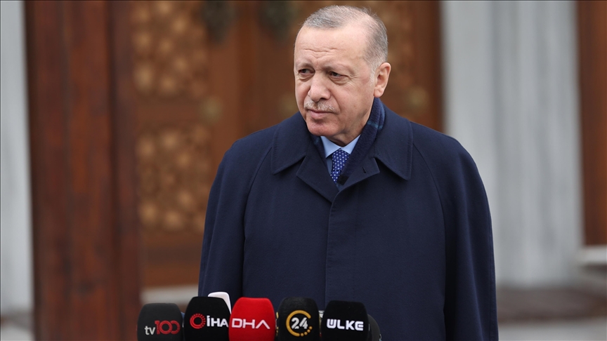 Cumhurbaşkanı Erdoğan: (Aşılama çalışmaları) Temenni ederiz ki mayıs, haziran gibi bu iş tamamlansın