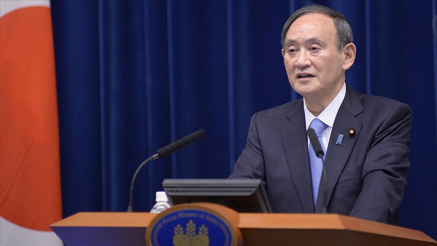 Japonya Başbakanı Suga'dan meşalesi yakılan Tokyo Olimpiyatları için 'kararlılık' vurgusu