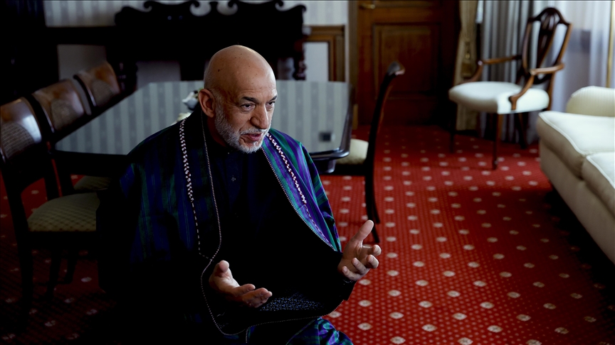 Karzai, Afganistan'da barışın ancak Afganlar arası anlaşmayla mümkün olabileceğini belirtti