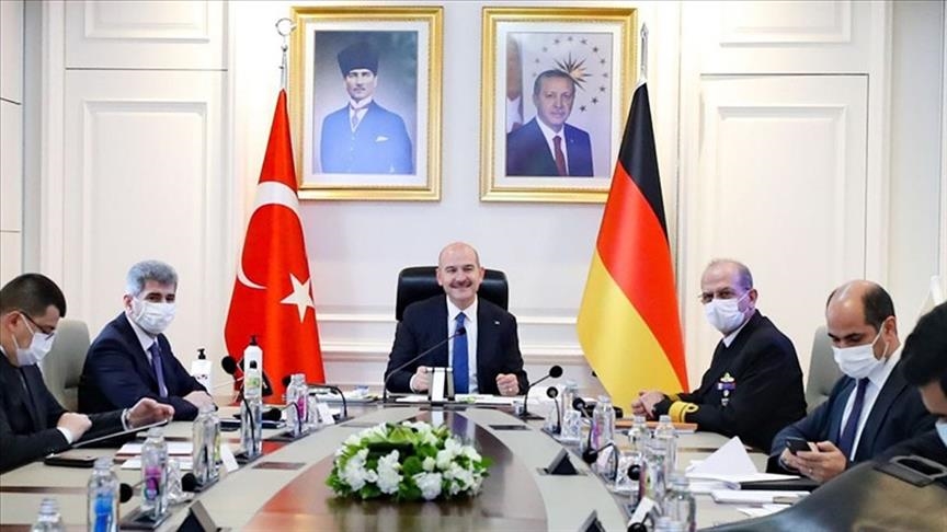 Turkish, German interior ministers hold security talks