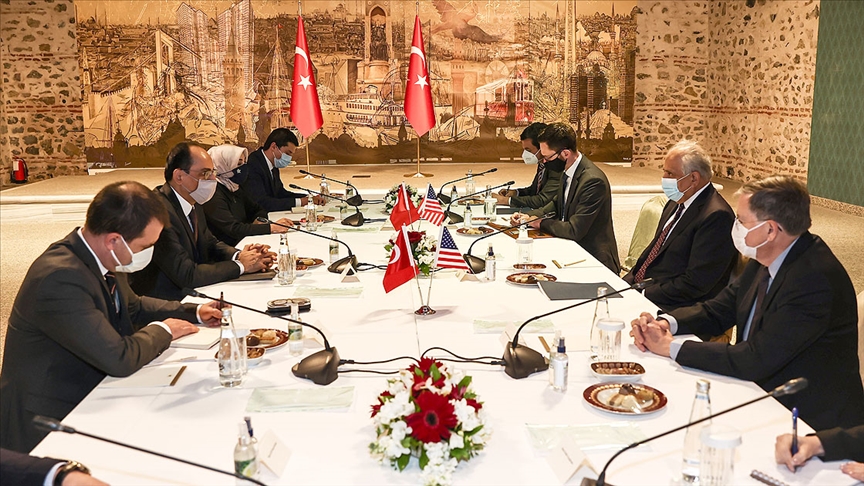 Cumhurbaşkanlığı Sözcüsü Kalın, ABD'nin Afganistan Özel Temsilcisi Halilzad ile görüştü