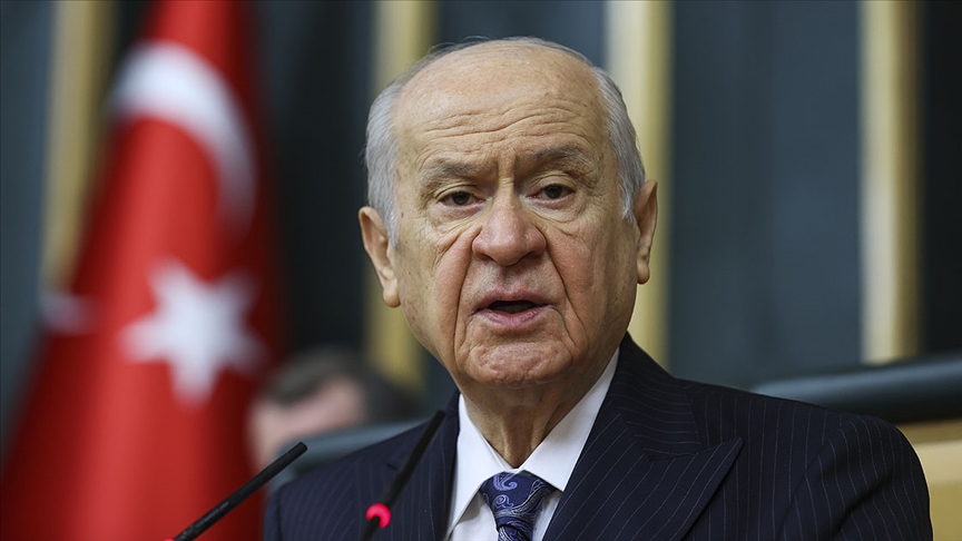 Bahçeli'den Limasol'da camiye yönelik saldırıya tepki: Cami duvarlarına haç resmi çizenler alçaktır, korkaktır
