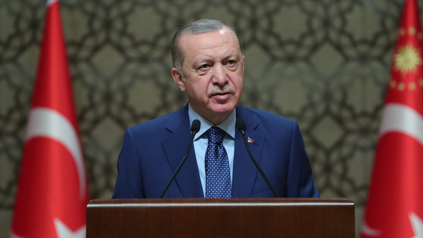 Cumhurbaşkanı Erdoğan'dan Berat Kandili mesajı