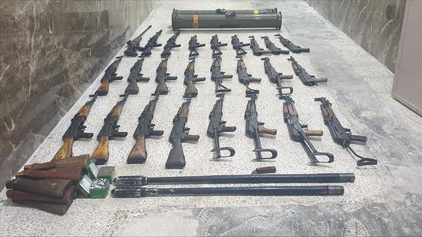 На севере Сирии изъята крупная партия оружия террористов PKK/YPG
