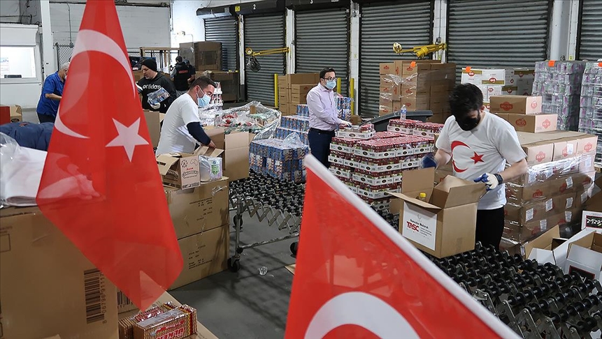 ABD'de Türk Amerikan Yönlendirme Komitesince ramazanda yapılacak yardımlar için hazırlıklara başlandı