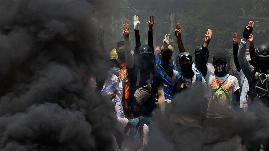 Ministros de Defensa de 12 países rechazaron el 'uso letal de la fuerza' durante las protestas en Myanmar