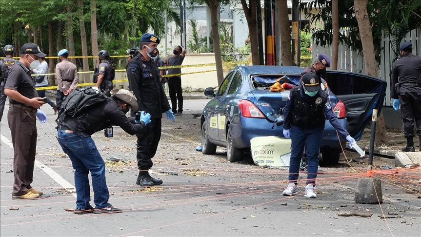 Polisi: Pelaku bom bunuh diri Makassar merupakan pasangan suami istri