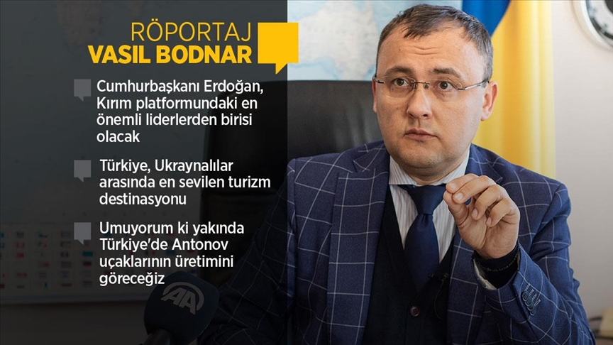 Ukrayna Dışişleri Bakan Yardımcısı Bodnar: (Türkiye-Ukrayna ilişkileri) Bir NATO ülkesiyle iş birliği yapıyoruz