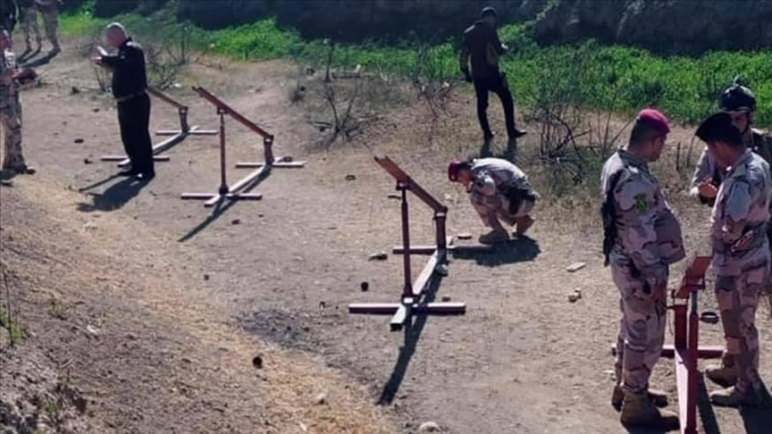 Irak'ta Peşmergeye yönelik dünkü saldırıda kullanılan roket rampaları bulundu