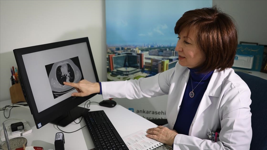 Kovid-19'u ağır geçirenler Ankara Şehir Hastanesi'nde kurulan poliklinikte takip ediliyor